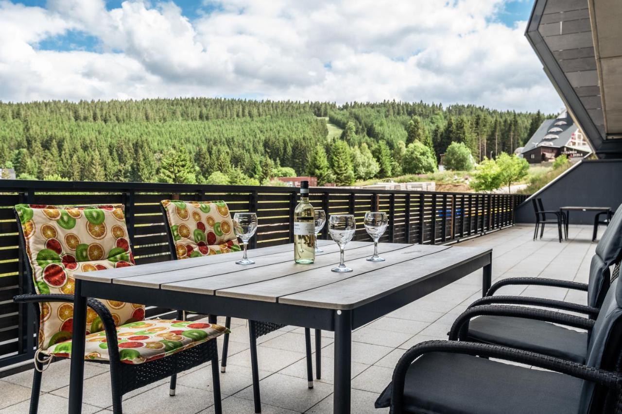 Mountain Apartments Klinovec Hexagon Loučná pod Klínovcem Eksteriør billede