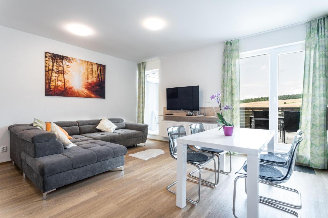 Mountain Apartments Klinovec Hexagon Loučná pod Klínovcem Eksteriør billede